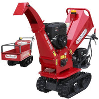 Broyeur autotracté sur brouette à chenilles GeoTech-Pro BMS155 BS - Moteur B&S XR2100 - 7/15 CV - Neuf Lomibois