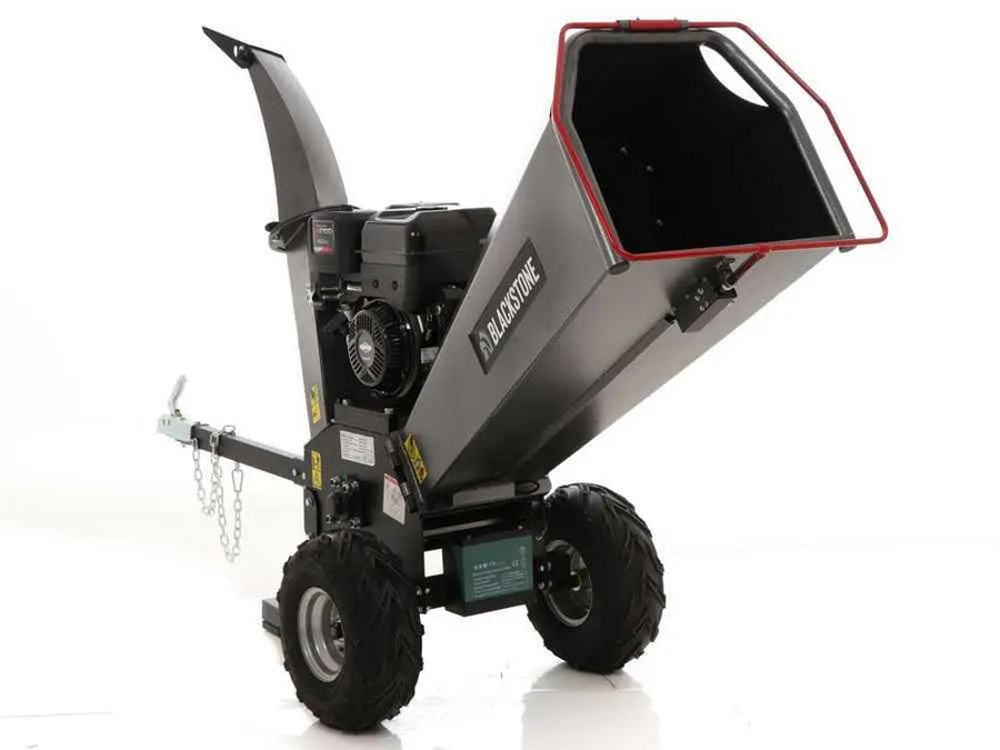 BlackStone BC 1500 LE - Broyeur de branches thermique professionnel - Moteur essence Loncin 12,24 CV Lomibois