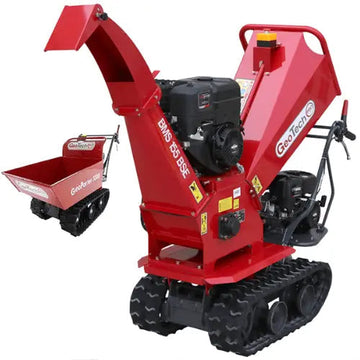 Broyeur autotracté sur chenilles - brouette motorisée GeoTech-Pro BMS155 BS - Moteur B&S XR2100 - Neuf Lomibois