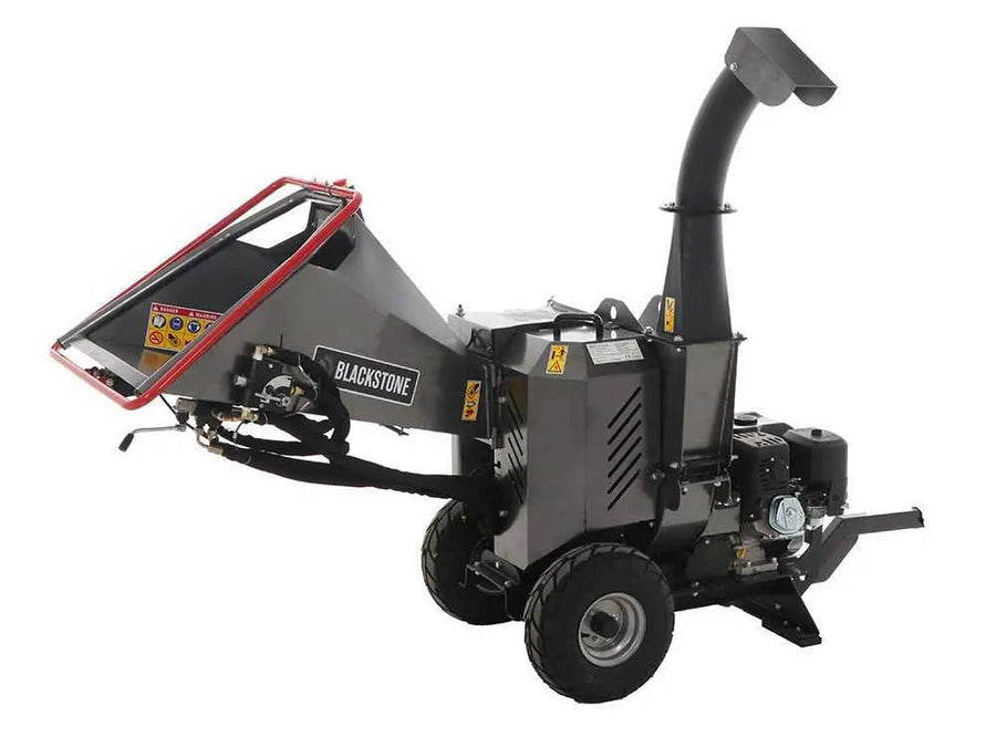 Broyeur de branches thermique tractable Blackstone BSFC 1600 BSE Moteur à essence B&S-Neuf Lomibois