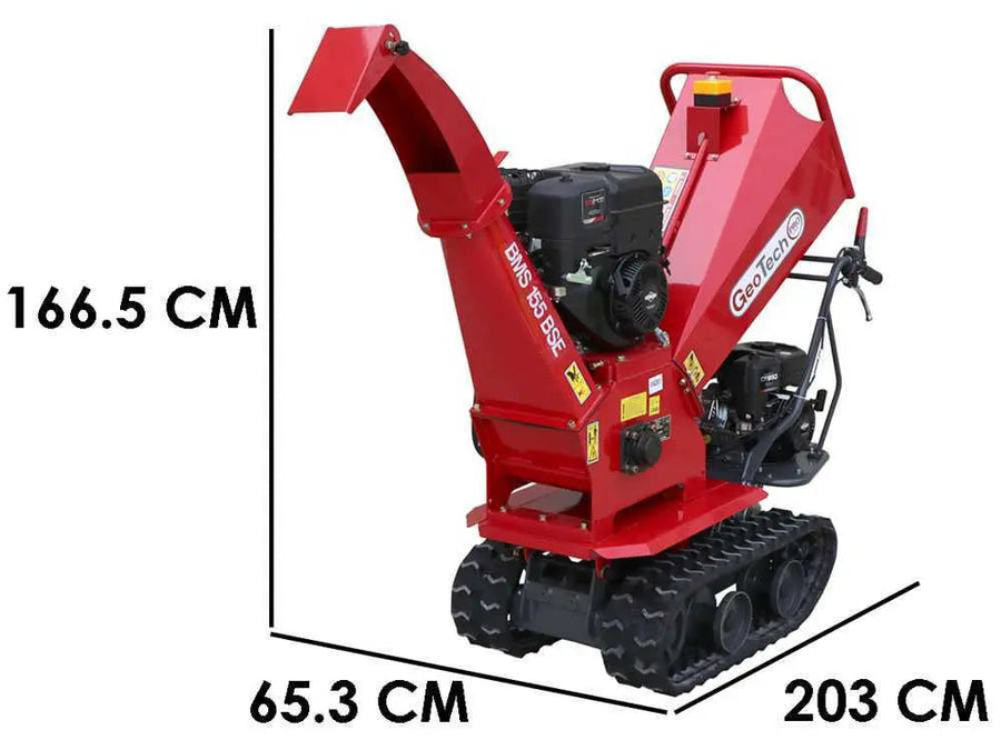 Broyeur autotracté sur chenilles - brouette motorisée GeoTech-Pro BMS155 BS - Moteur B&S XR2100 - Neuf Lomibois