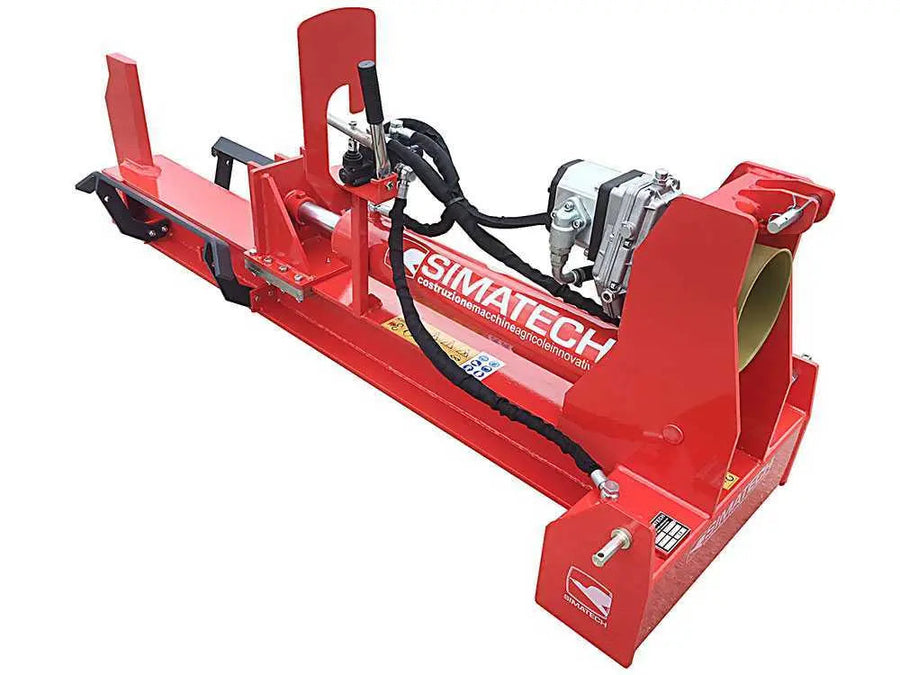 Fendeuse à bois horizontale pour tracteur Simatech S350 - 35 tonnes - course 800 mm-Neuf
