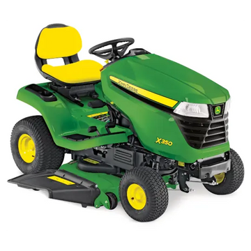 Tondeuse autoportée à éjection latérale X350 Lomibois